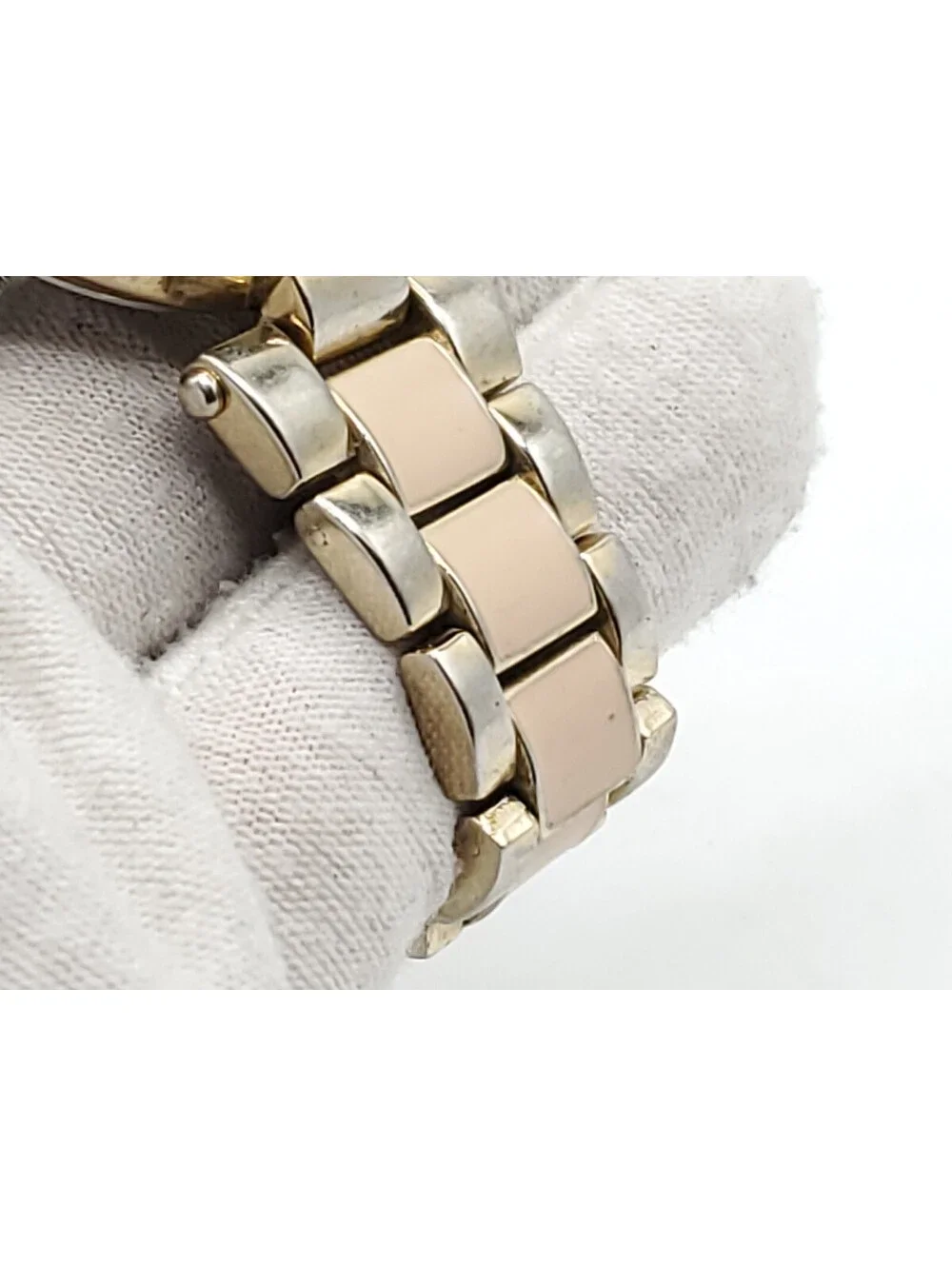 Anne Klein Quartz Womens Watch New Battery Two-Tone 33mm